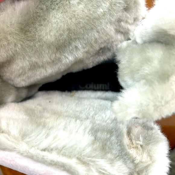 Columbia Waterproof Winter Lavela Boots Fur Snow Outdoor Women's 6.5 Hike Warm - Picture 9 of 9
